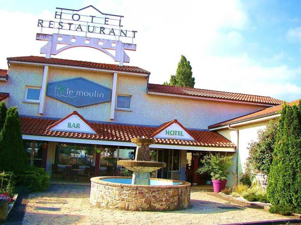 Logis Hotel Le Moulin Des Gardelles 리옴 외부 사진