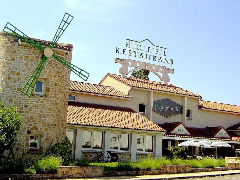 Logis Hotel Le Moulin Des Gardelles 리옴 외부 사진