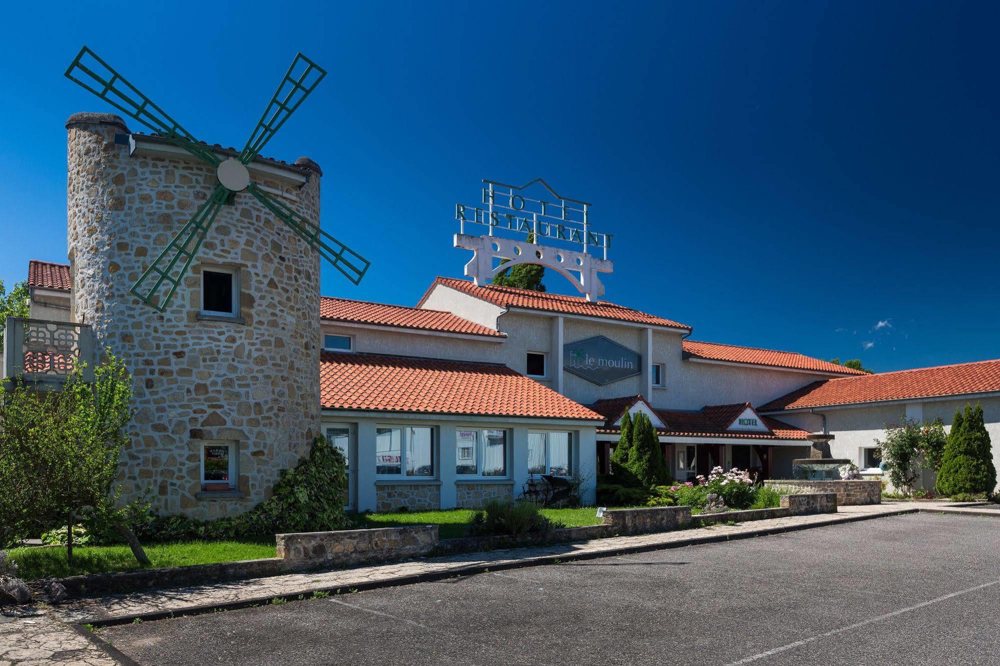 Logis Hotel Le Moulin Des Gardelles 리옴 외부 사진